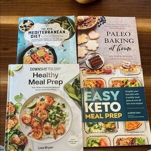 Easy Keto/ Mediterranean/Paleo Meal Prep Cookbook